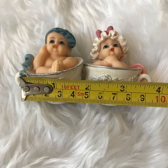 ♥️Adorable Baby Figurines in Teacups - Picture 13 of 13